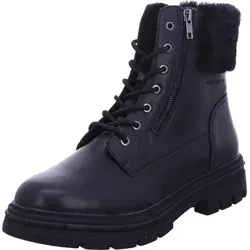 Tom Tailor Damen 8490120011 Mode-Stiefel, Black, 41 EU - Wanderschuhe für Damen, warm und modern im klassischen Design – ideal für Outdoor-Aktivitäten und stylische Auftritte.