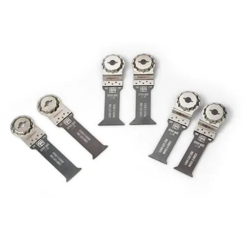 Tauchsägeblatt-Satz Best of E-Cut StarlockMax WOOD & METAL, 6-teilig