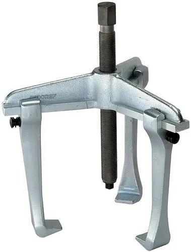 Gedore 1957953 Abzieher 130mm – 3 Haken für präzises Abziehen - Abzieher mit 3 Haken und einem Spannbereich von 130mm, ideal für präzises Abziehen von Lagern und Zahnrädern in Werkstätten.