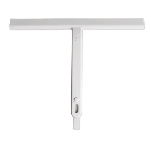 KELA Badwischer Duschkabinenabzieher TONI Silikon 25,5 cm hellgrau