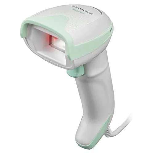 Datalogic Gryphon I GD4520-HC Barcode-Scanner Kit - Handscanner mit 2D-Imager, ideal für den Einsatz im Gesundheitswesen dank seiner hohen Lesegenauigkeit und Hygienefunktion.