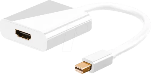 GOOBAY 67880 - DisplayPort Adapter, Mini DP Stecker auf HDMI Buchse