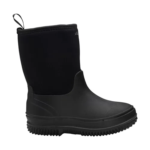 Viking Slush Schneestiefel, Black, 23 - Stiefel für Jungen, leicht und wasserdicht mit Neopren-Futter für extra Wärme – perfekt für kalte Wintertage!