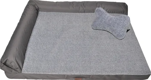 RAIKOU Tierbett Weiches Hundebett mit antistatischem Kissen - Elegantes Hundebett in drei Farben, mit antistatischem Bezug und rutschfester Unterseite. Ideal für einen bequemen Rückzugsort für Ihr Haustier.