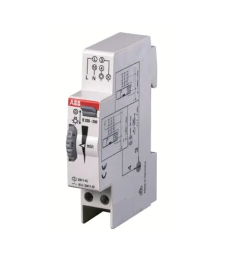 Produktbild ABB Treppenlichtzeitschalter E232‑230 230V | 16A Timer‑Schalter 2CDE110000R0501