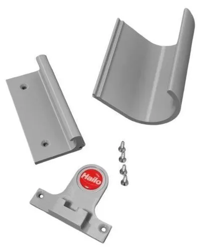 Hailo Inneneimer Wandhalter 9920119 ReadyBin mit Müllbeutelträger grau