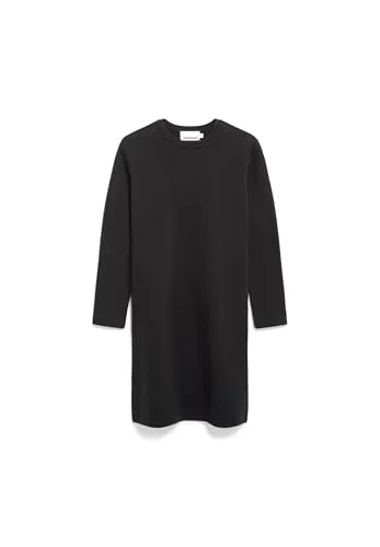 ARMEDANGELS Strickkleid Damen aus Baumwolle, schwarz - M 714354-0001-09920 - Stylisches Strickkleid aus weichem Baumwoll-Feinstrick, ideal für lässige Anlässe und maximalen Tragekomfort.