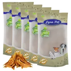 Lyra Pet® Hühnerbrustfilet naturbelassen 5 kg - Hundefutter - 100% natürliche Hühnerbrustfilets ohne Zusatzstoffe, reich an Proteinen und ideal als schmackhafter Snack für alle Hunderassen.