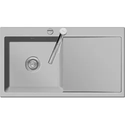 Systemceram Keradomo Mera 90 F Spüle links von systemceram