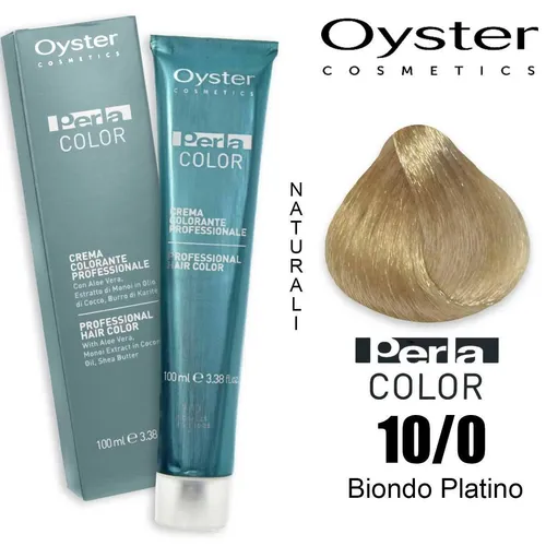 Tönung 10/0 Blond Platin Natürliche Farbe für Haare Oyster 10.0 Pro 100ml