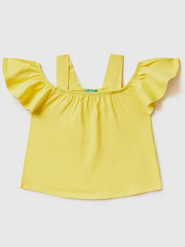 Benetton Shirt in Gelb, Größe 160, Kinder von Benetton