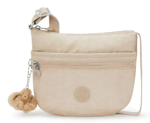 KIPLING ARTO S Kleine Umhängetasche, Sparkled Beige (Beige)