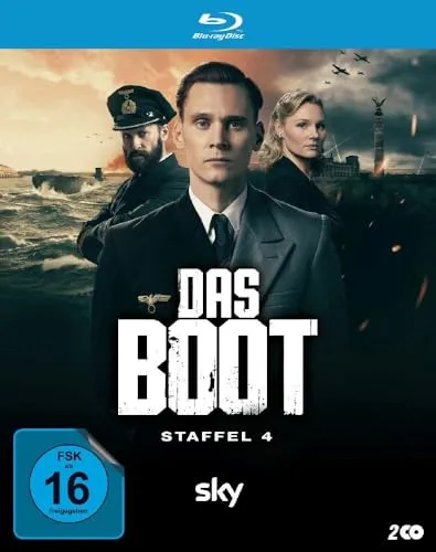 Das Boot - Staffel 4 [Blu-ray] - Packende maritime Drama-Serie, freigegeben ab 16 Jahren, ideal für Filmfans und Serienliebhaber.