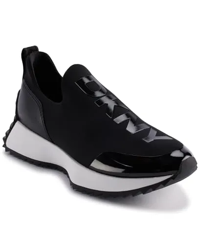 DKNY Damen NALLEN-Slip ON SNE Sneakers, Black, 40 EU von DKNY