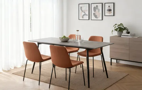 B&D home Esstisch LIO, ausziehbar von 80-120cm - Moderne Esstische für kleine bis mittelgroße Räume. Der ausziehbare Tisch LIO bietet Flexibilität und ist pflegeleicht dank melaminbeschichteter Tischplatte. Ideal für jeden Anlass!