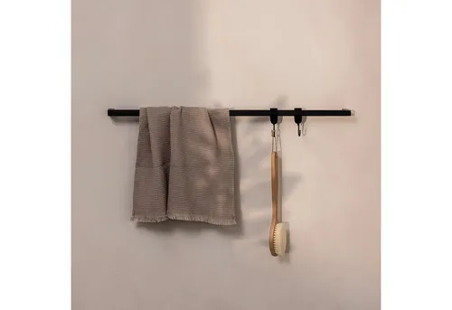 METALLBUDE Handtuchhalter VANA in schwarz von Metallbude