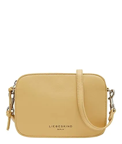Liebeskind Berlin Damen Crossbody Bag – Champagne Small - Umhängetaschen aus hochwertigem Rindsleder, mit geräumigem Hauptfach und praktischem Design für optimale Organisation – perfekt für urbane Abenteuer!