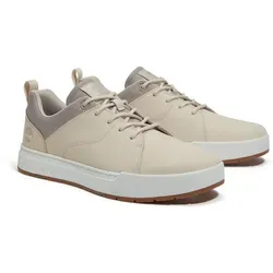 Timberland MAPLE GROVE LOW LACE UP SNEAKER - Sportliche Sneakerboots in Beige, ideal für Winterwanderungen. Hergestellt aus nachhaltigem ReBOTL-Material, bieten sie Komfort und Stil.