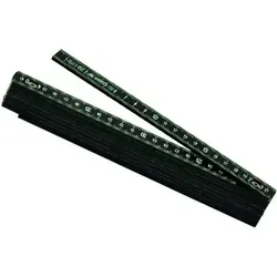 Metrica Fasermeter 2m Schwarz - 18030