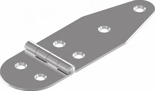 Scharnier Edelstahl A2 gestanzt 130 x 40  ARBO-INOX®