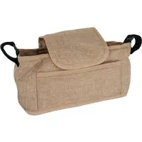 Monstershop Haustierwagen Fronttasche Gewebtes Beige