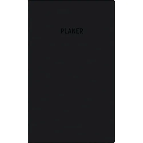 Zettler Taschenkalender 530, Schwarz 2026