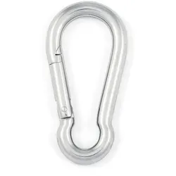 So-tech - 5er Pack - Karabinerhaken 80 X 8 Mm Edelstahl Aisi 316 (v4a)