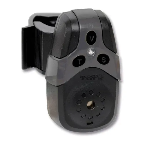 Black Cat Funk Bissanzeiger 2 - Elektronischer Bissanzeiger für alle Süßwasserfische, optimal für Hecht, Karpfen, Wels und Waller, sorgt für präzise Bissanzeige beim Angeln.