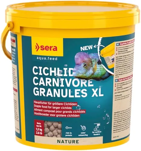 sera Cichlid Carnivore Granules XL 3.800 ml
