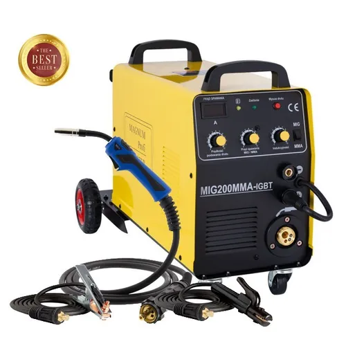 Schweißgerät MIG/MAG/MMA/FLUX/FCAW/Löt 200KN 200A Inverter Halbautomatische SET