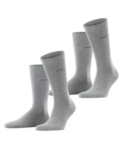 Esprit Socken Basic Uni (2-Paar, 2er Pack) mit hohem Baumwollanteil atmungsaktiv