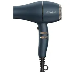 Steinbach Ionic-Haartrockner Profi-Haartrockner 492 mit Diffusor, Haartrockner mit Diffusor, AC-Haartrockner, Ionen-Jet mit 10 Millionen Ions / m3 blau