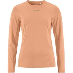 Craft ADV Essence Laufshirt Damen - Pink, Größe L - Laufbekleidung für Damen mit flexiblem Wärmeschutz, ideal für kalte Läufe. Leichtes, atmungsaktives Material sorgt für optimale Bewegungsfreiheit und Höchstleistungen auch im Winter.
