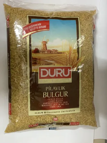 Duru Pilavlik Bulgur 1 kg Hartweizengrütze Grob (für Pilav)
