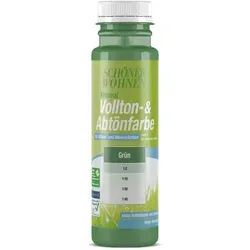 Schöner Wohnen Mineral Vollton- & Abtönfarbe Grün matt 250 ml - Ideal zum individuellen Abtönen oder puren Einsatz im Innenbereich. Die spezielle Rezeptur aus kontrollierten Rohstoffen garantiert eine umweltbewusste Farbgestaltung für Neu- und Renovierungsanstriche.