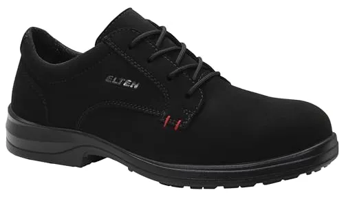 ELTEN Sicherheitshalbschuh BROKER XXB black Low 729311, ESD S1P, Größe 43 - Arbeits- & Schutzkleidung, metallfreier Durchtrittschutz und gepolsterte Lasche für höchsten Tragekomfort bei der Arbeit.