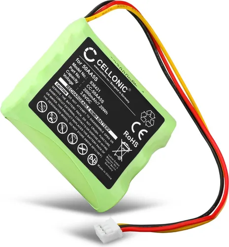 CELLONIC, Lautsprecherakku kompatibel mit Tonies Tonie Box (2000mAh, 3.6V) Ersatzakku 50AA5S