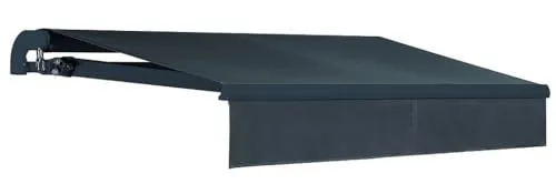 Jet-Line Markise Sunset anthrazit 295 x 200 cm - Außenanbau mit UV-Schutz und wetterbeständigem Material für optimale Beschattung auf Terrasse und Balkon.