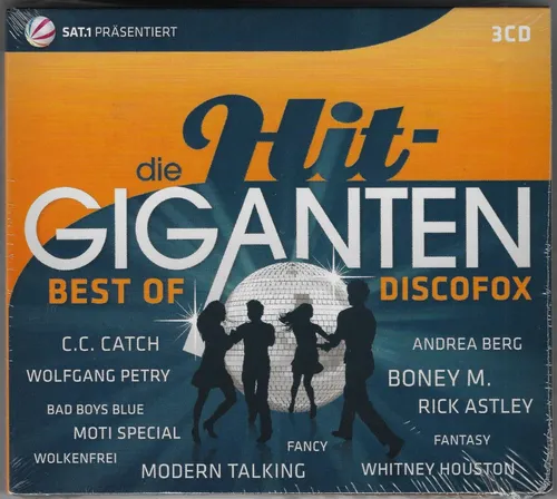 Various ‎– Die Hit-Giganten - Best Of Discofox 3CD - Digipak - Neu - OVP -