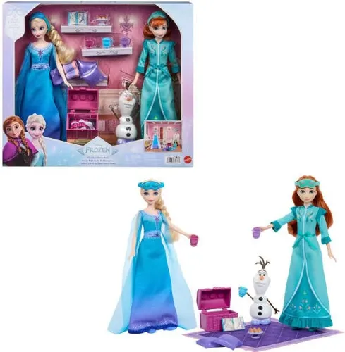Elsa und Anna Geschenkset mit Olaf