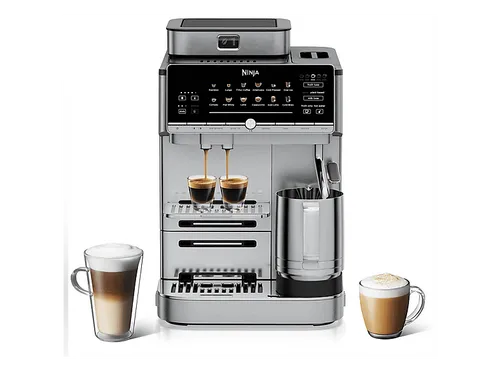 NINJA AE1052EU AutoBarista Pro Espressomaschine Schwarz/Silber