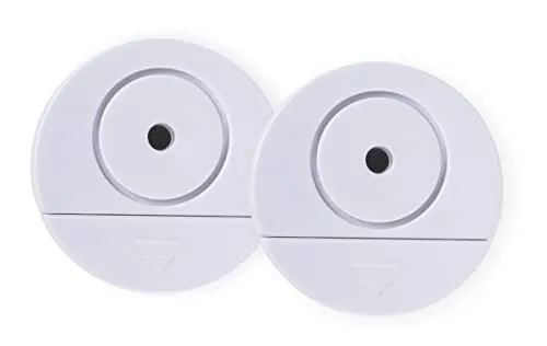 Olympia VA 200 Glasbruchmelder (mit Alarm, Rückseitiger Klebestreifen, 95 dB Alarm, Glasbruchsensor, Glasbruchalarm für Fenster in Haus und Wohnung)