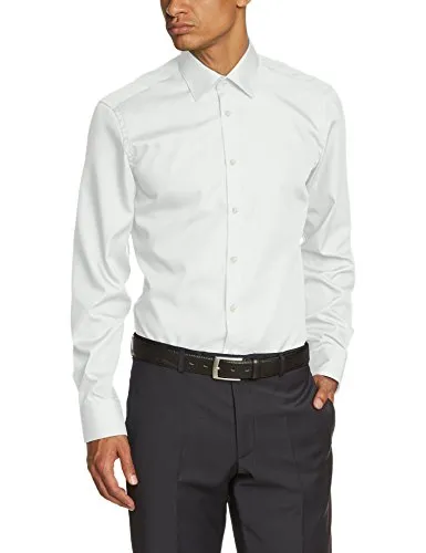 Venti Businesshemd Uni Modern Fit - Herrenhemden in hochwertiger Baumwollqualität, bügelfrei und mit moderner, schlanker Passform für einen zeitlosen Look.