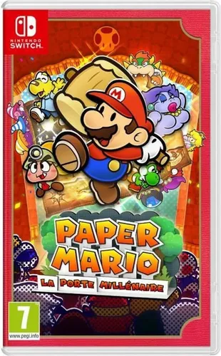 Paper Mario: The Millennium Door - Nintendo Switch-Spiel - Abenteuer-Rollenspiel für Nintendo Switch mit einzigartigem 2D-Papier-Stil und fesselnder Story, ideal für Fans von kreativen Gameplay-Erlebnissen.