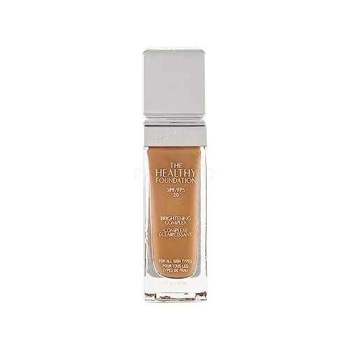 Physicians Formula The Healthy Foundation, Langanhaltende, Leichte und Aufbaubare Flüssig-Foundation mit Satin-Finish, Farbton MN3