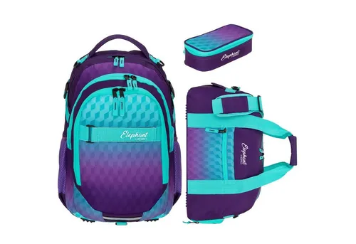 ELEPHANT Hero Signature Schulrucksack Set 3-tlg. von ELEPHANT