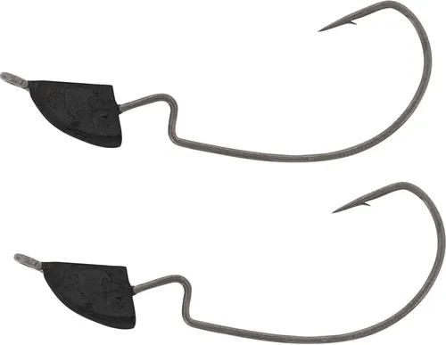 Westin Swimming Jig Head Black Nickel Tungsten - 2 Jighaken, Größe / Gewicht / Packungsinhalt:Gr. 3/0 / 10g / 2 Stück