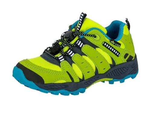 LICO Outdoorschuh Fremont für Kinder, Gr. 26, gelb - Wanderschuhe aus Synthetik mit schnellschnürung, herausnehmbarem Fußbett und komfortablem Innenmaterial. Ideal für Spielplatzbesuche und lange Fußwege.