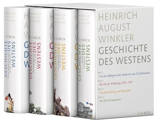 Geschichte des Westens: in 4 Bänden - Umfassende Sammlung zur Politik & Geschichte der Klassischen Antike, ideal für Geschichtsinteressierte, die tiefere Einblicke suchen.
