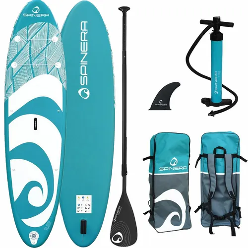 Spinera Lets Paddle SUP SET 11'2'' - Aufblasbares Stand Up Paddle Board - Boards: Ideal für Anfänger und Fortgeschrittene, leicht und tragbar für unvergessliche Abenteuer auf dem Wasser.